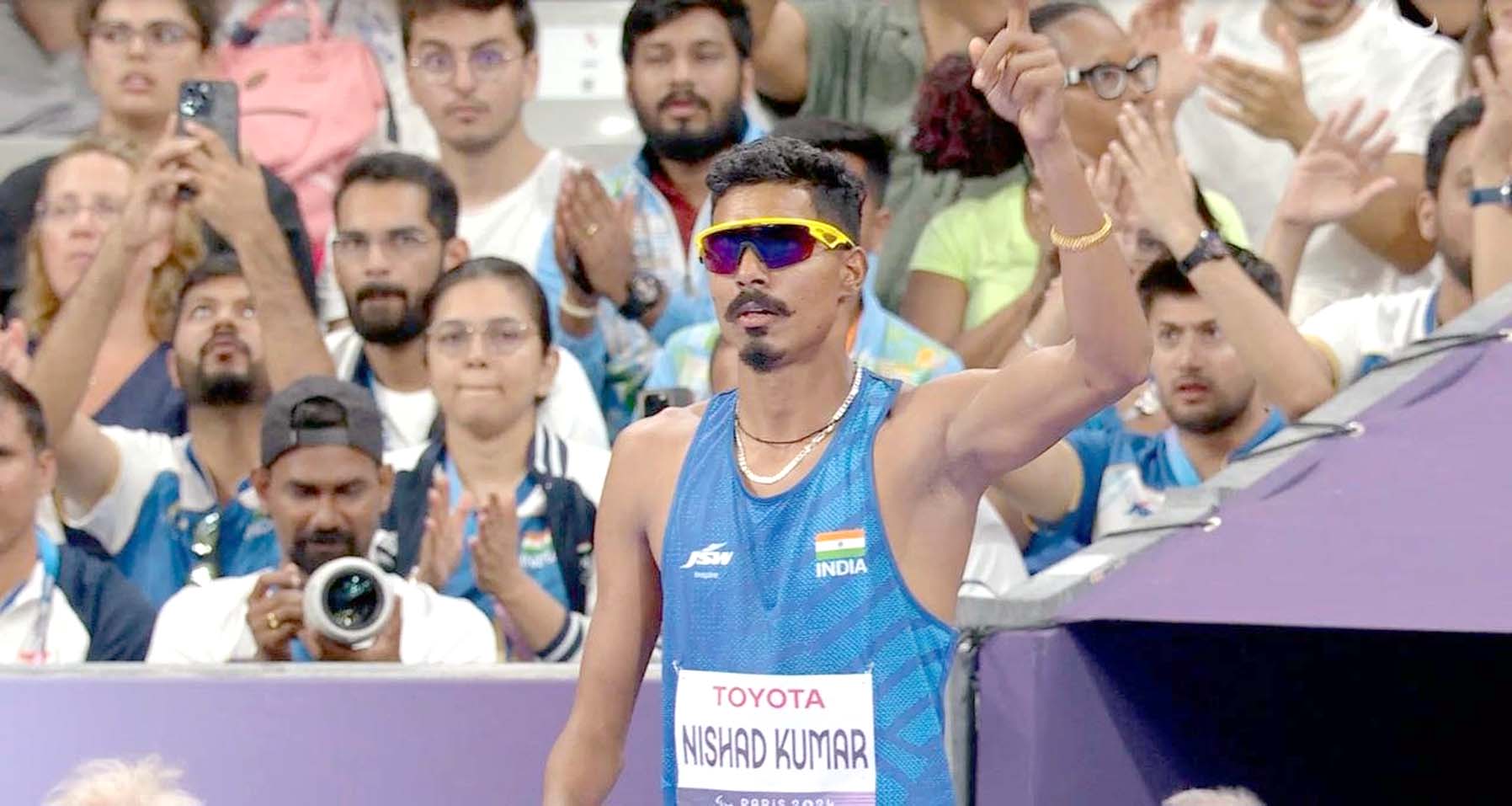 ਪੈਰਾਲੰਪਿਕ: ਨਿਸ਼ਾਦ ਕੁਮਾਰ ਨੇ ਚਾਂਦੀ ਦਾ ਤਗ਼ਮਾ ਜਿੱਤਿਆ